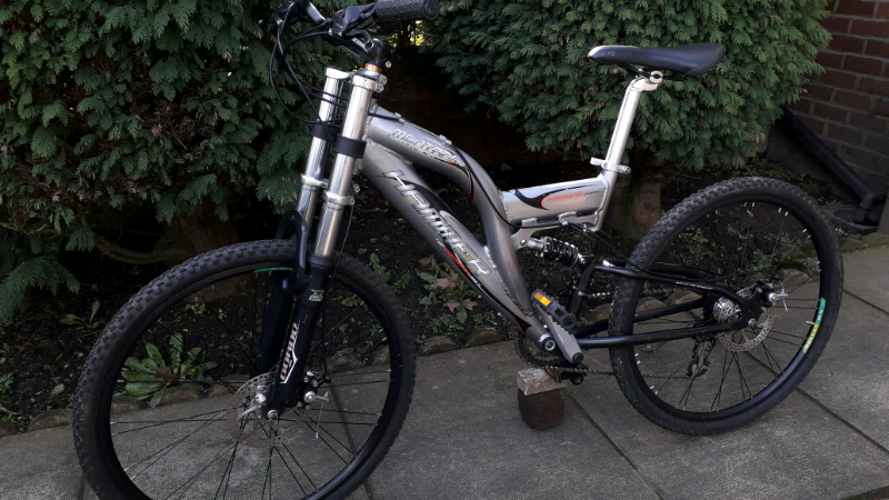 dual suspension mountain bike gumtree